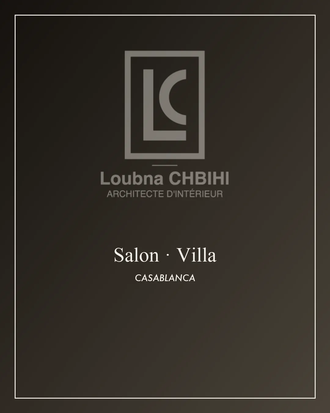 Salon de villa rénové à Casablanca, design intérieur haut de gamme par Loubna CHBIHI