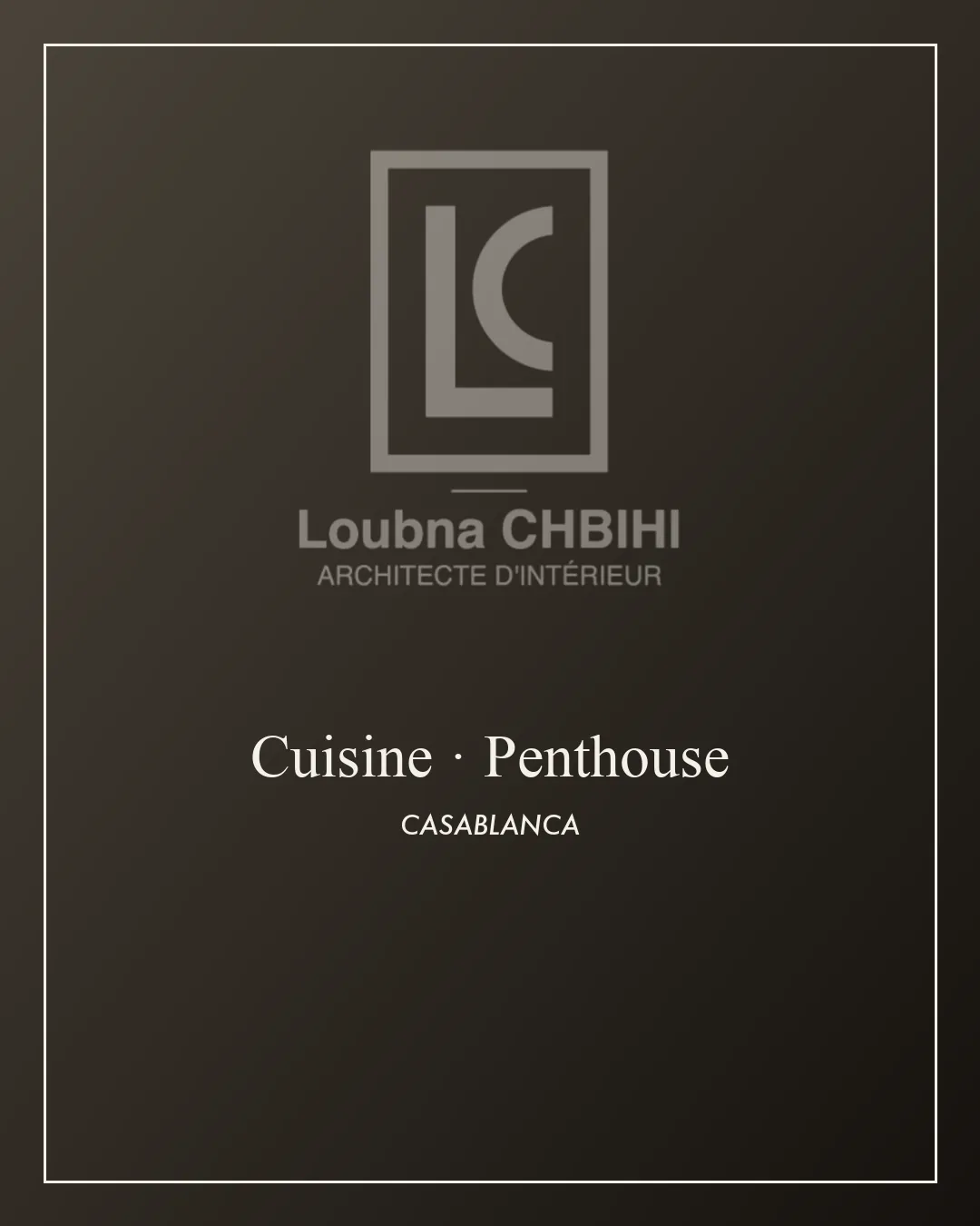 Cuisine de penthouse sur-mesure à Casablanca, aménagement intérieur de luxe