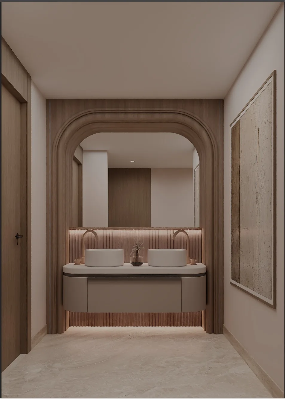 Villa A.F — architecture d'intérieur haut de gamme à Casablanca par Loubna CHBIHI