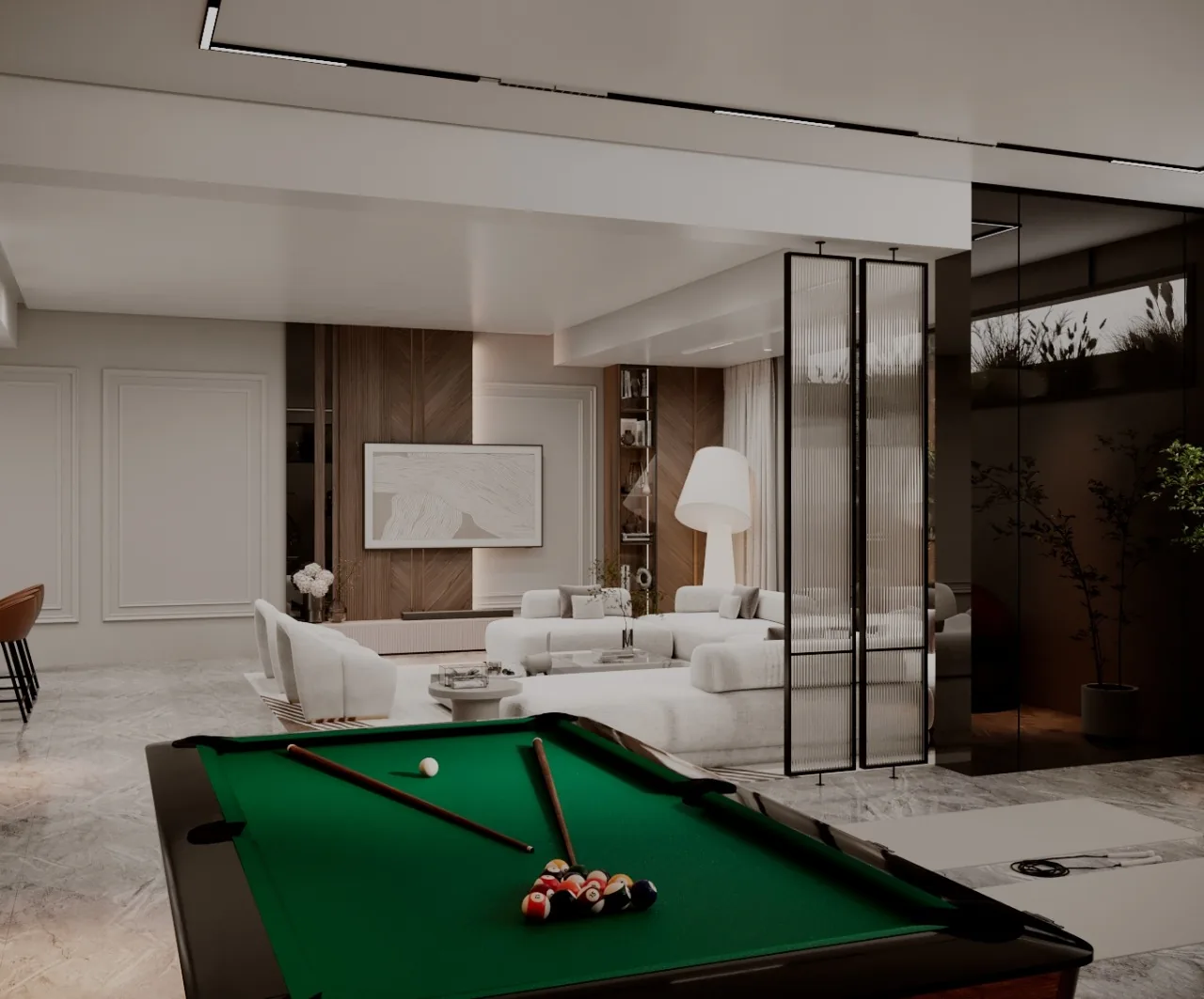 Villa I.Y — design intérieur de prestige à Casablanca par Loubna CHBIHI